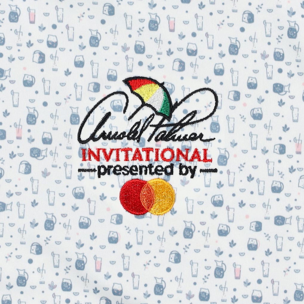  Arnold Palmer Invitational Puma Tea Time MATTR Polo - White